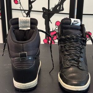 Nike Men's Black High-Top Sneakers